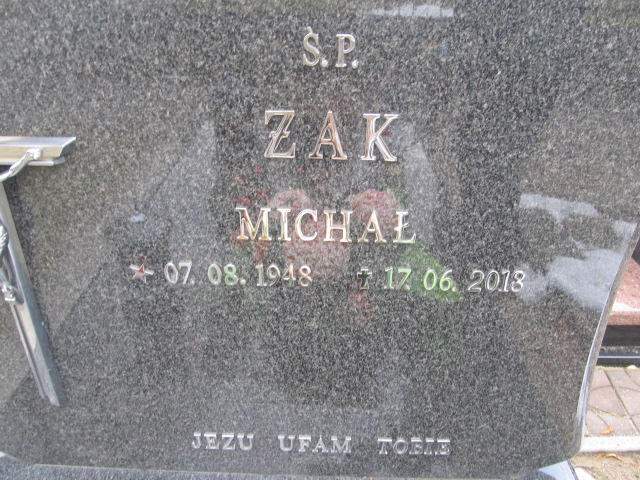 Michał Żak 1948 Bobrek - Grobonet - Wyszukiwarka osób pochowanych